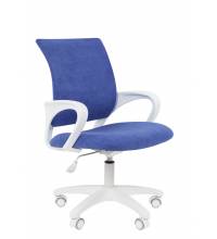 Детское кресло Kids 103 Россия ткань M морской, белый пластик LT