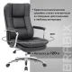 Кресло руководителя PREMIUM Amadeus EX-507, экокожа, хром, черное. Фото товара с разных ракурсов.